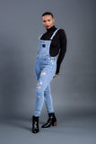 The Fashionista Fitted Denim Overalls