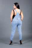 The Fashionista Fitted Denim Overalls