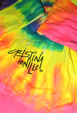 Cristina Tenille Logo Tie Die Pullover Hoodie Sweatshirt