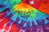 Cristina Tenille Logo Tie Die Pullover Hoodie Sweatshirt