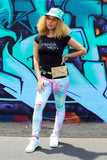 Ripped to Shreds Tie Dye Fitted Jean