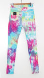 Ripped to Shreds Tie Dye Fitted Jean