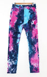 Ripped to Shreds Tie Dye Fitted Jean