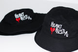 Heart Hustla Logo Embroidered Bucket Cap