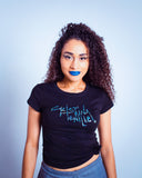 Cristina Tenille Signature Logo T-Shirt